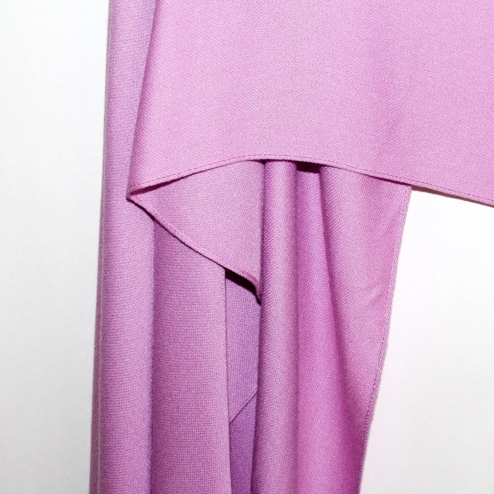 Talbots Tassel Fringe Scarf in Orchid